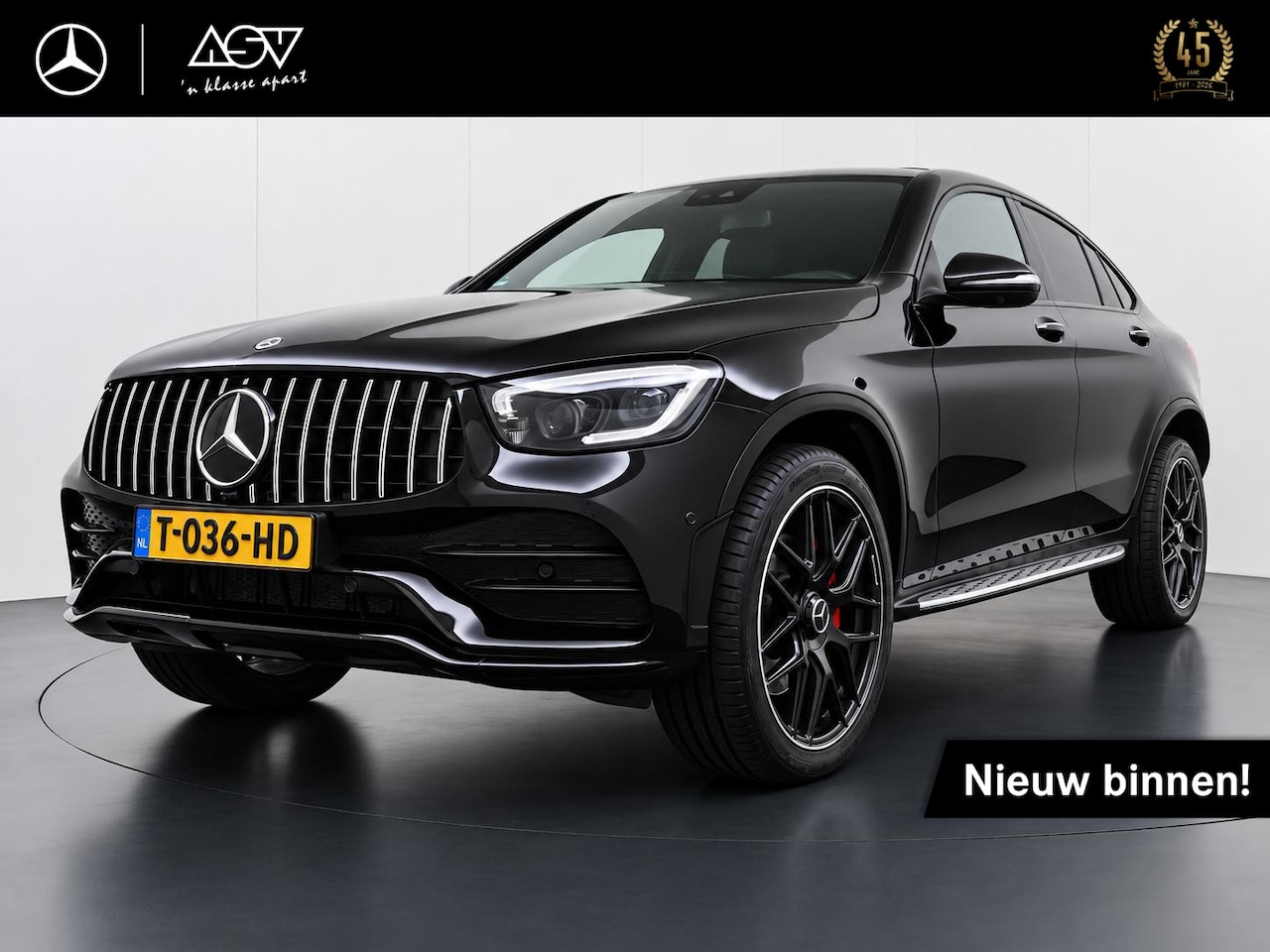Mercedes-Benz GLC-klasse Coupé - 300e 4MATIC Business Solution AMG Klasse 3 alarm, trekhaak - AutoWereld.nl