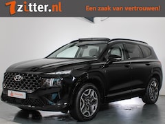 Hyundai Santa Fe - 1.6 T-GDI PHEV Premium Plus Sky 7-Persoons Black Edition, Panoramadak, Volleder, SOH 99, 8