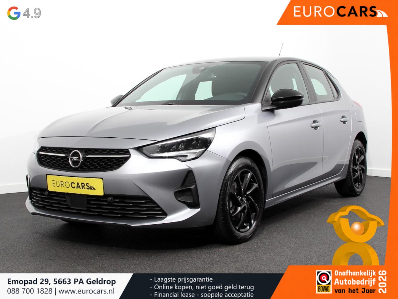 Opel Corsa - 1.2 GS Line Navigatie Apple Carplay/Android Auto Airco Cruise Control Lichtmetalen velgen - AutoWereld.nl
