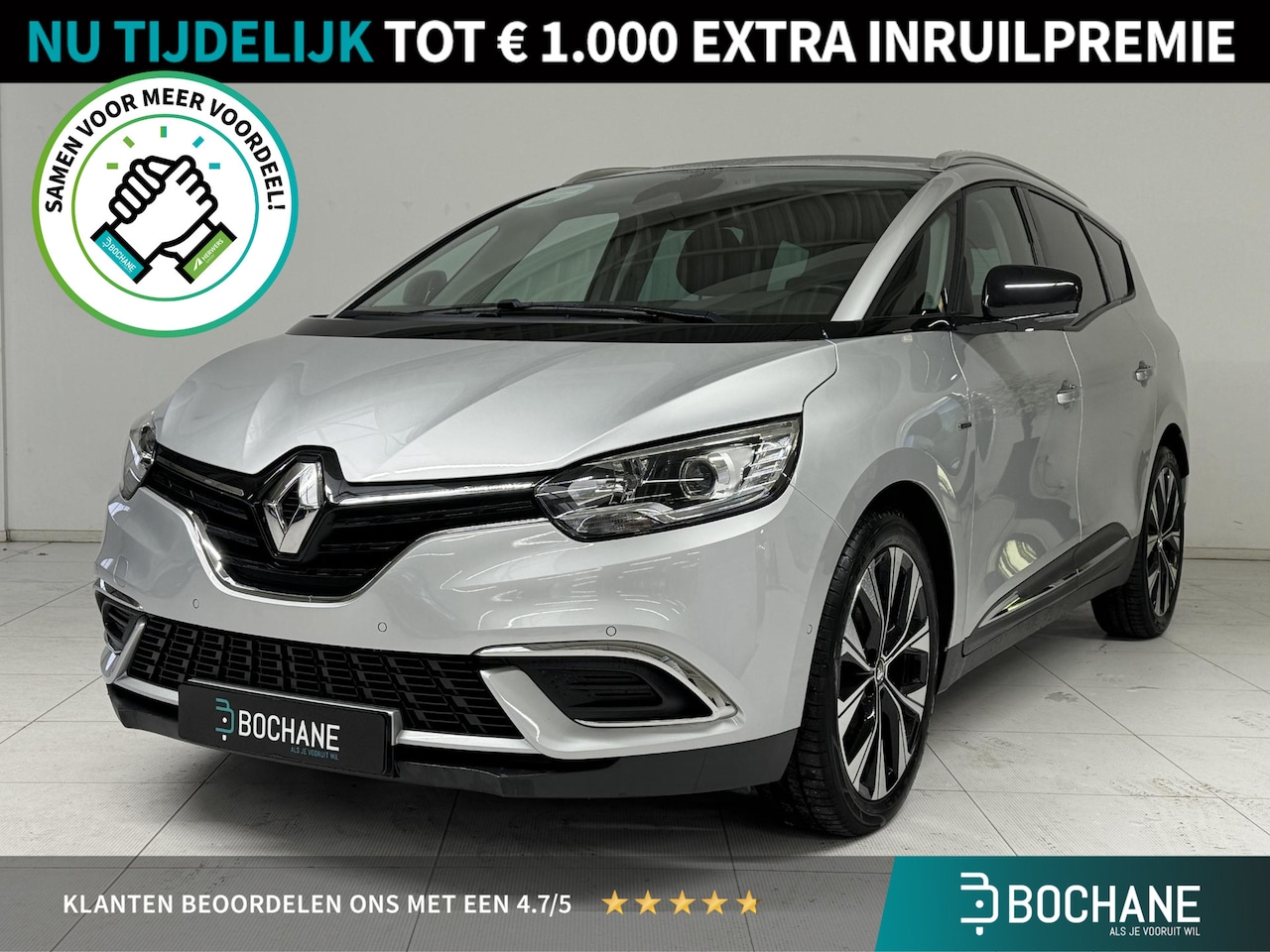 Renault Grand Scénic - 1.3 TCe Limited 7p. | Automaat | Navigatie | Camera | Apple CarPlay / Android Auto | Clima - AutoWereld.nl