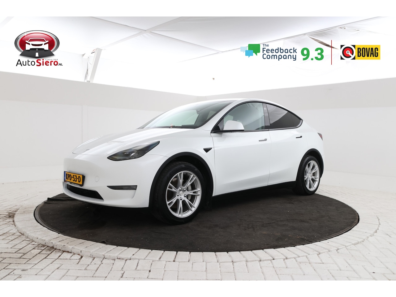 Tesla Model Y - Long Range AWD 75 kWh Navigatie, trekhaak! Volleder, Climate - AutoWereld.nl
