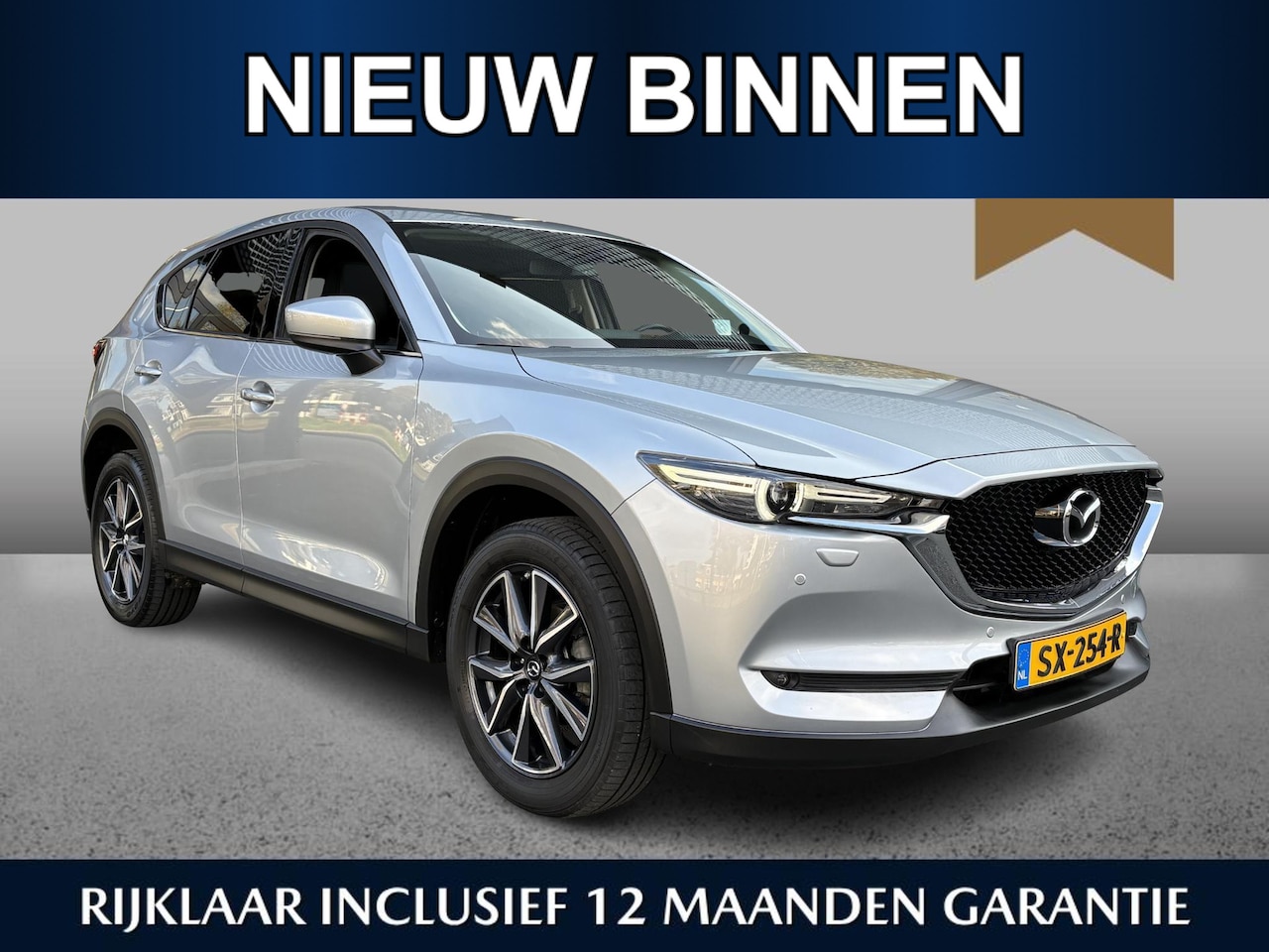 Mazda CX-5 - 2.0 SkyActiv-G 160 GT-M 4WD Trekhaak afneembaar/19inch LM/lederen interieur........ - AutoWereld.nl