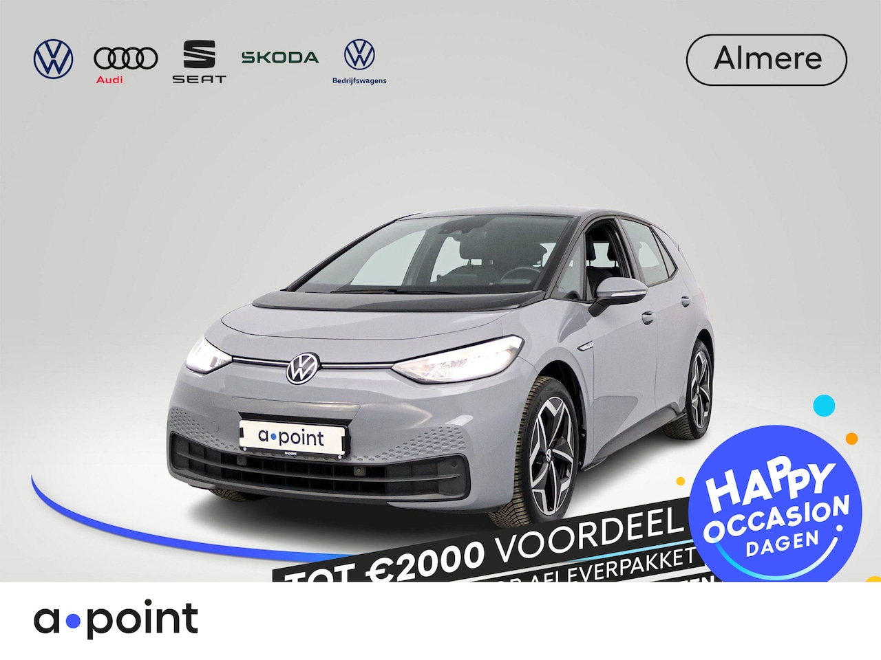Volkswagen ID.3 - Pro S 77 kWh SOH 90% | 204 pk Long Range | Navigatie | Parkeersensoren (Park assist) | Ach - AutoWereld.nl