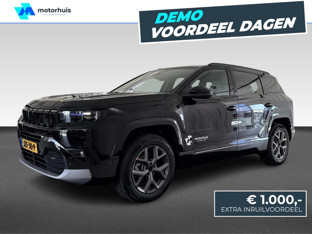 Jeep Compass - First Edition 1.2 e-Hybrid (2026) | Panorama dak - AutoWereld.nl