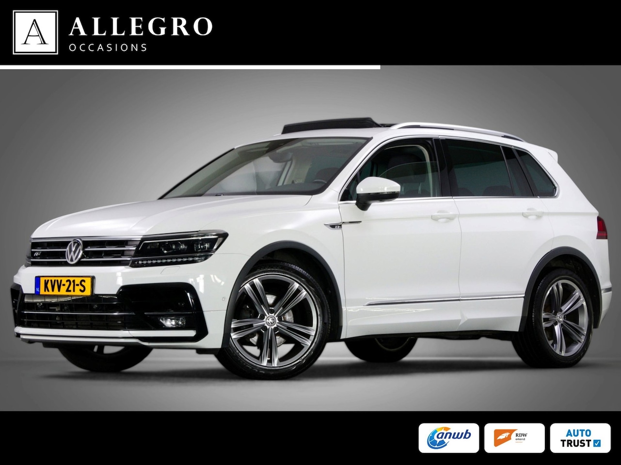 Volkswagen Tiguan - 1.5 TSI ACT Highline Business R-Line (PANO, TREKHAAK, ADAPTIVE CRUISE, APPLE CARPLAY/ANDRO - AutoWereld.nl