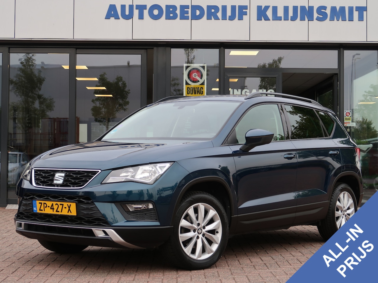SEAT Ateca - 1.5 TSI Style | Camera | Trekhaak | Navigatie | - AutoWereld.nl