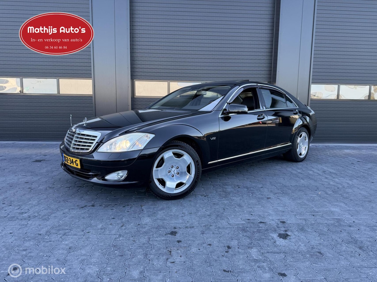 Mercedes-Benz S-klasse - 600 Lang V12 Youngtimer! BTW Auto! Nieuwstaat! - AutoWereld.nl