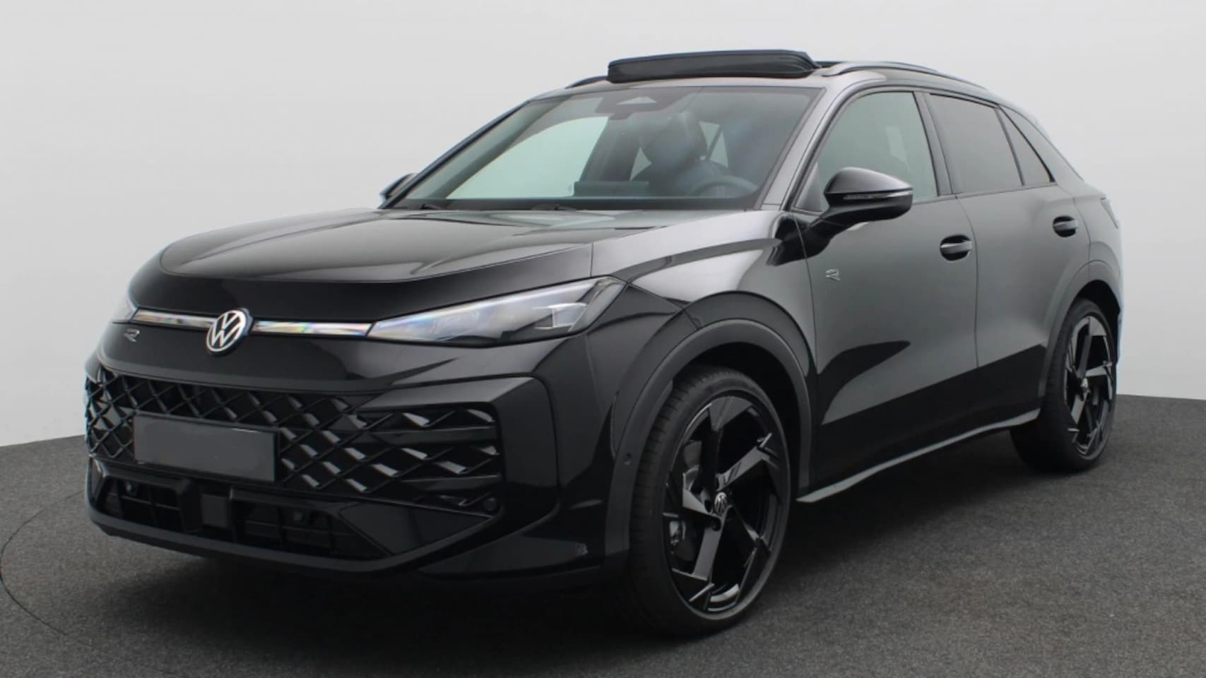 Volkswagen T-Roc - 1.5 eTsi R-Line First Edition 150PK DSG Pano-Schuifdak | Trekhaak | Black Style | 20" LM V - AutoWereld.nl