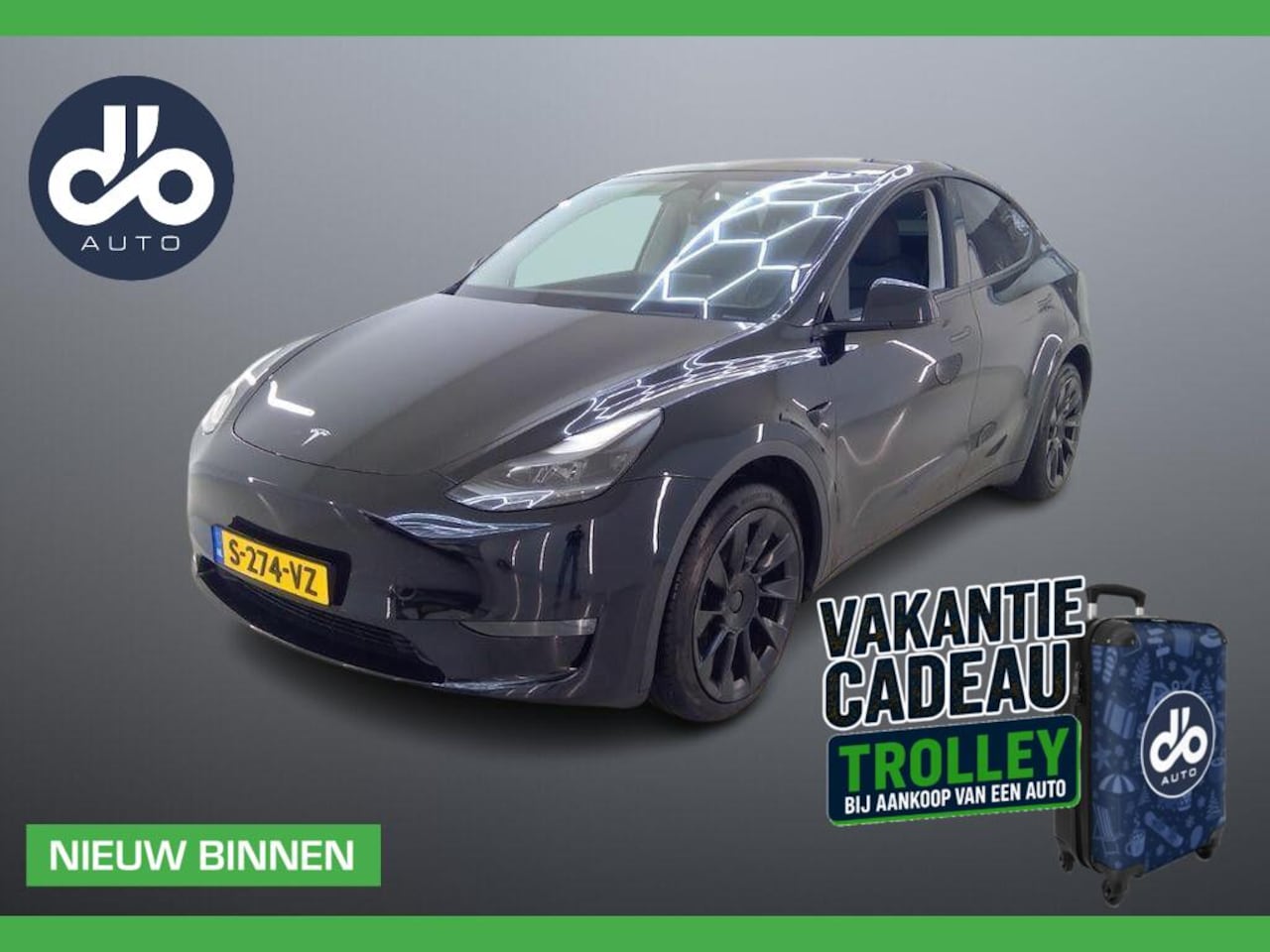 Tesla Model Y - Long Range AWD 75 kWh SOH 89% PANO DAK I VOL LEER I INCL. BTW I ORG.NL + NAP - AutoWereld.nl