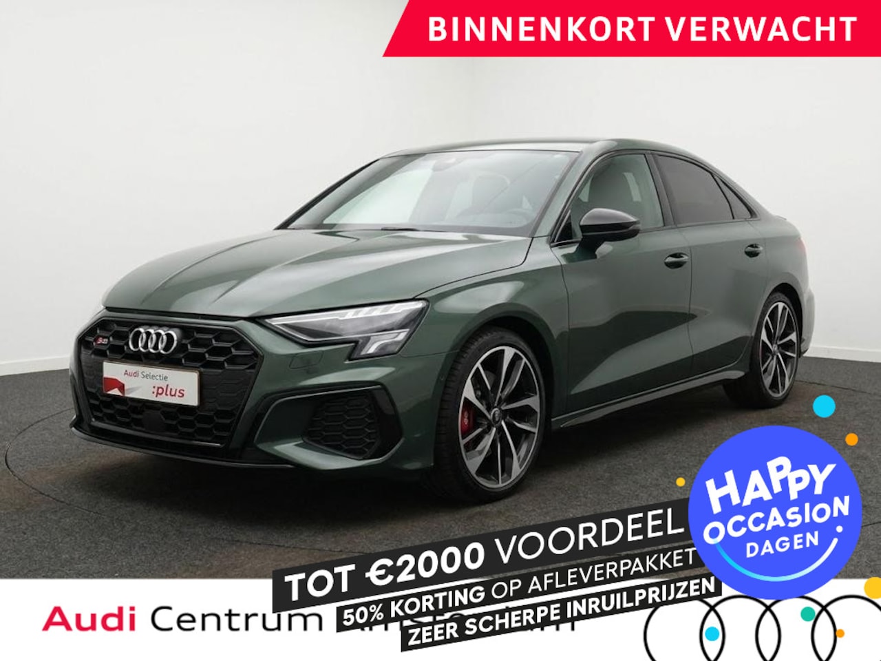 Audi S3 - Limousine 2.0 TFSI quattro 310pk | Panoramadak |  Bang & Olufsen Premium soundsystem | Led - AutoWereld.nl
