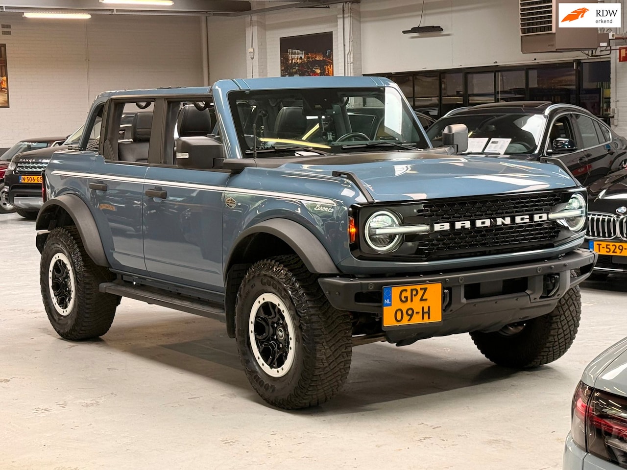 Ford Bronco - 2.7 V6 5-persoons Wildtrak Sasquatch Package Automaat Cabrio - AutoWereld.nl
