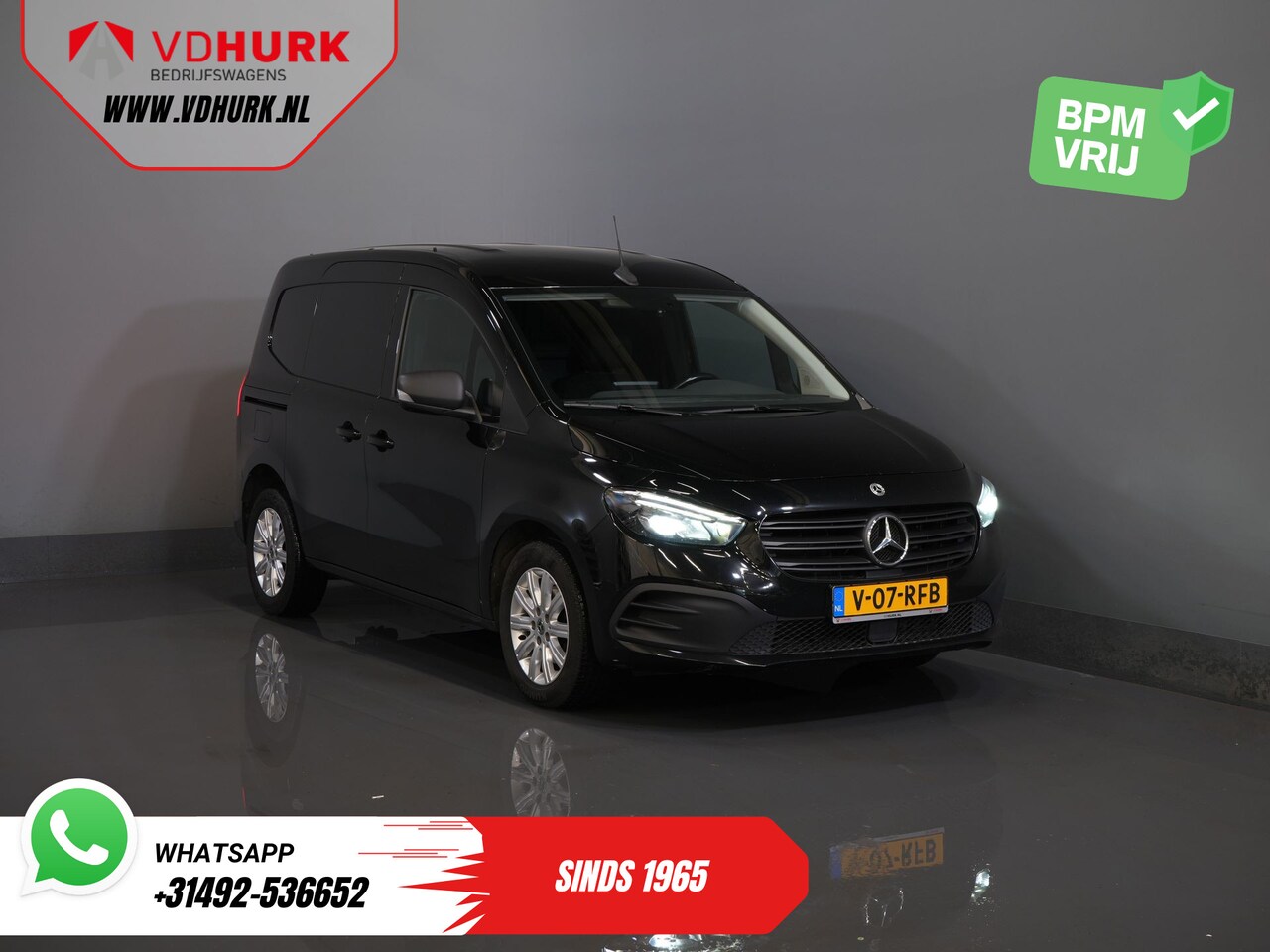 Mercedes-Benz Citan - 112 CDI Aut. LED/ Stoelverw./ CarPlay/ Navi/ Camera/ Climate/ LMV/ Trekhaak - AutoWereld.nl