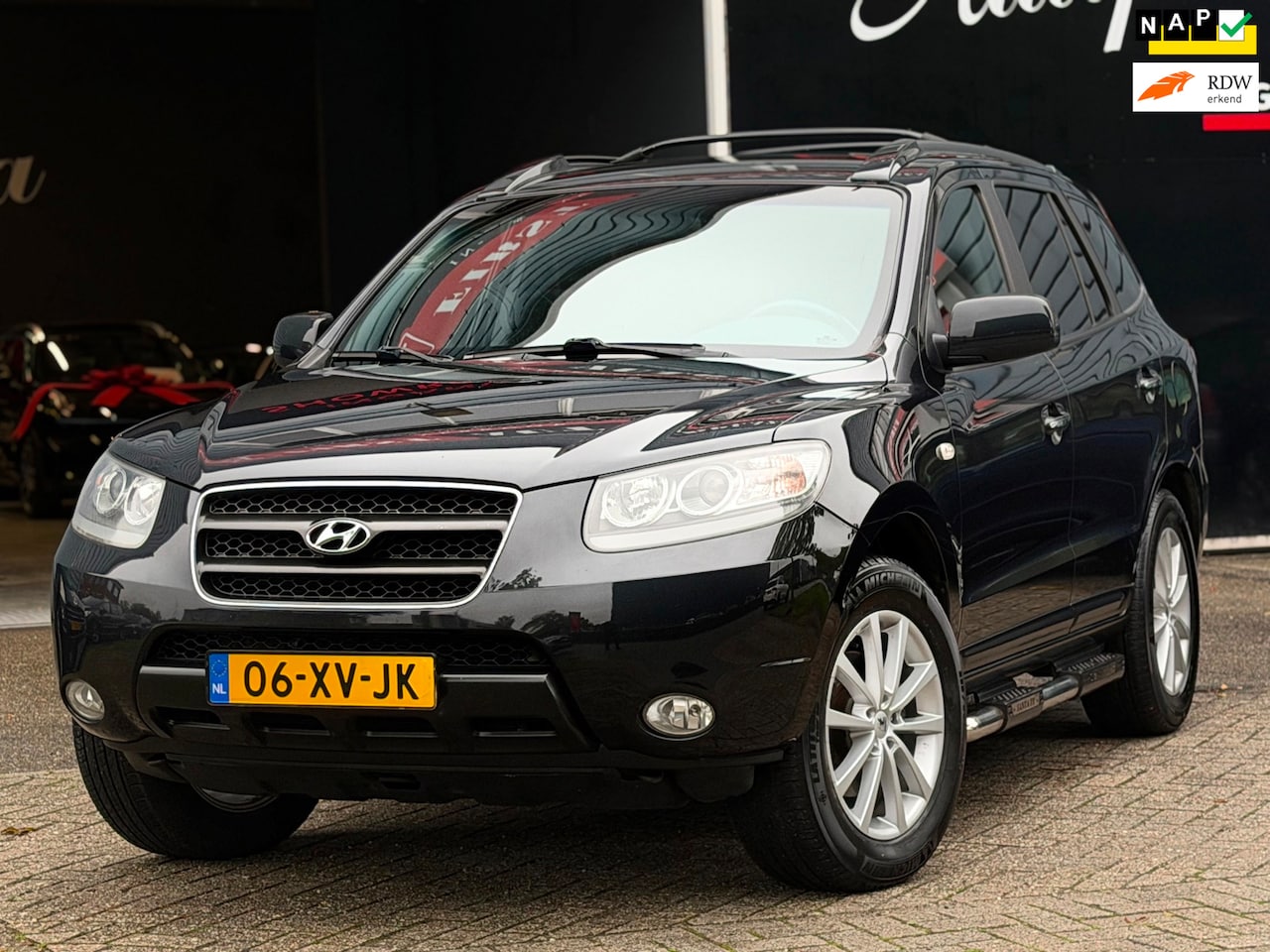 Hyundai Santa Fe - 2.7i V6 Style Premium LEDER/CRUISE/LAGE KM | KEURIGE AUTO ! - AutoWereld.nl