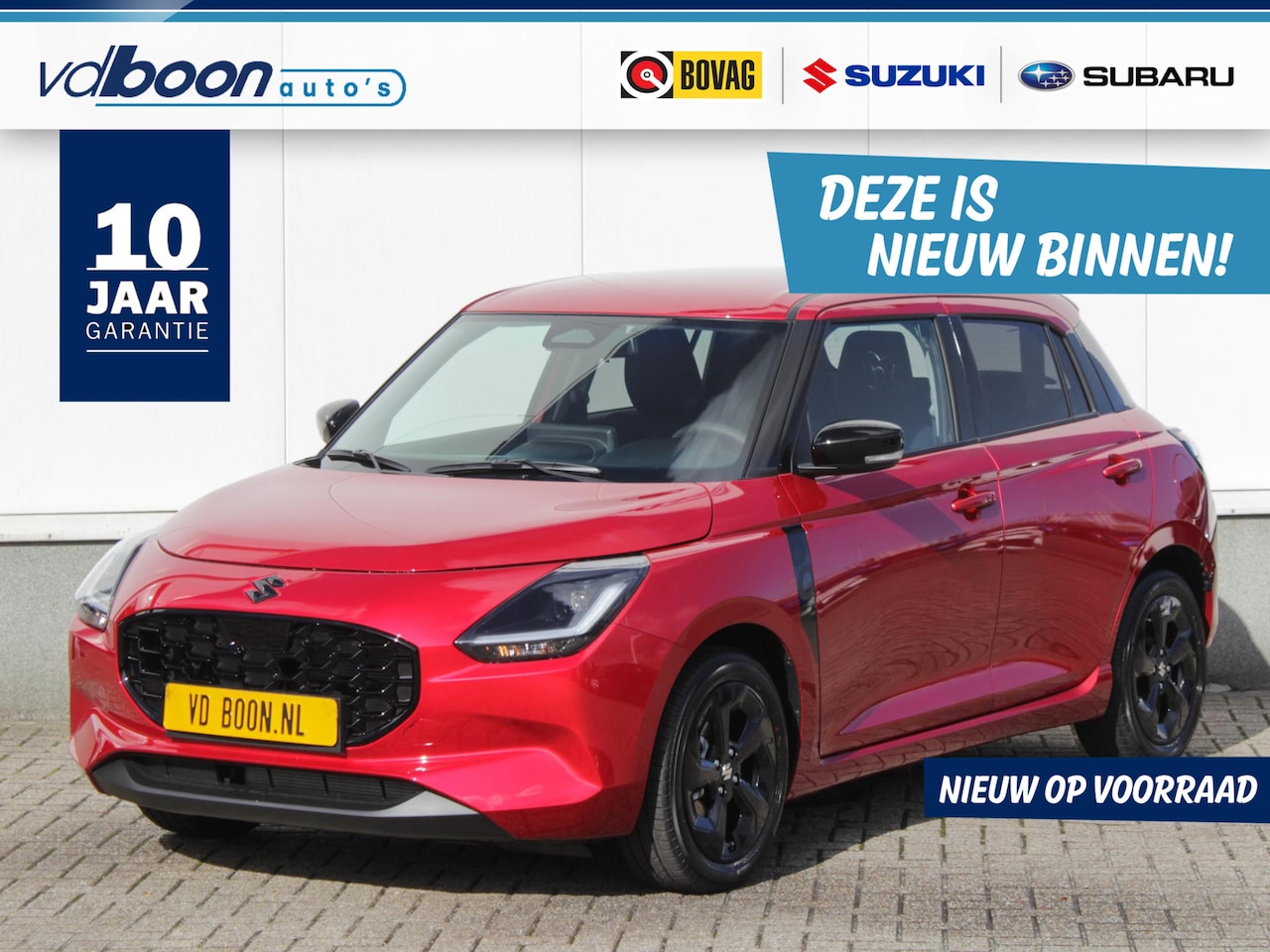 Suzuki Swift - 1.2 Edition 60 Smart Hybrid | Navi | Leder | Adap. Cruise - AutoWereld.nl