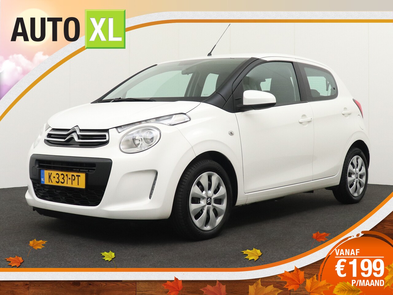 Citroën C1 - 1.0 73 PK VTi Feel Bluetooth DAB LED Airco Start/Stop - AutoWereld.nl