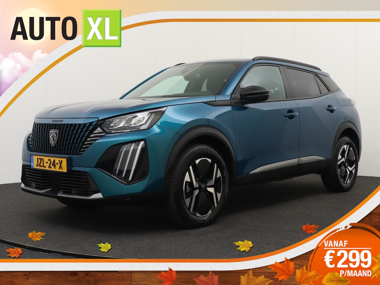 Peugeot 2008 - Hybrid 145 PK Aut. Allure Half-Leder Climate Carplay DAB - AutoWereld.nl