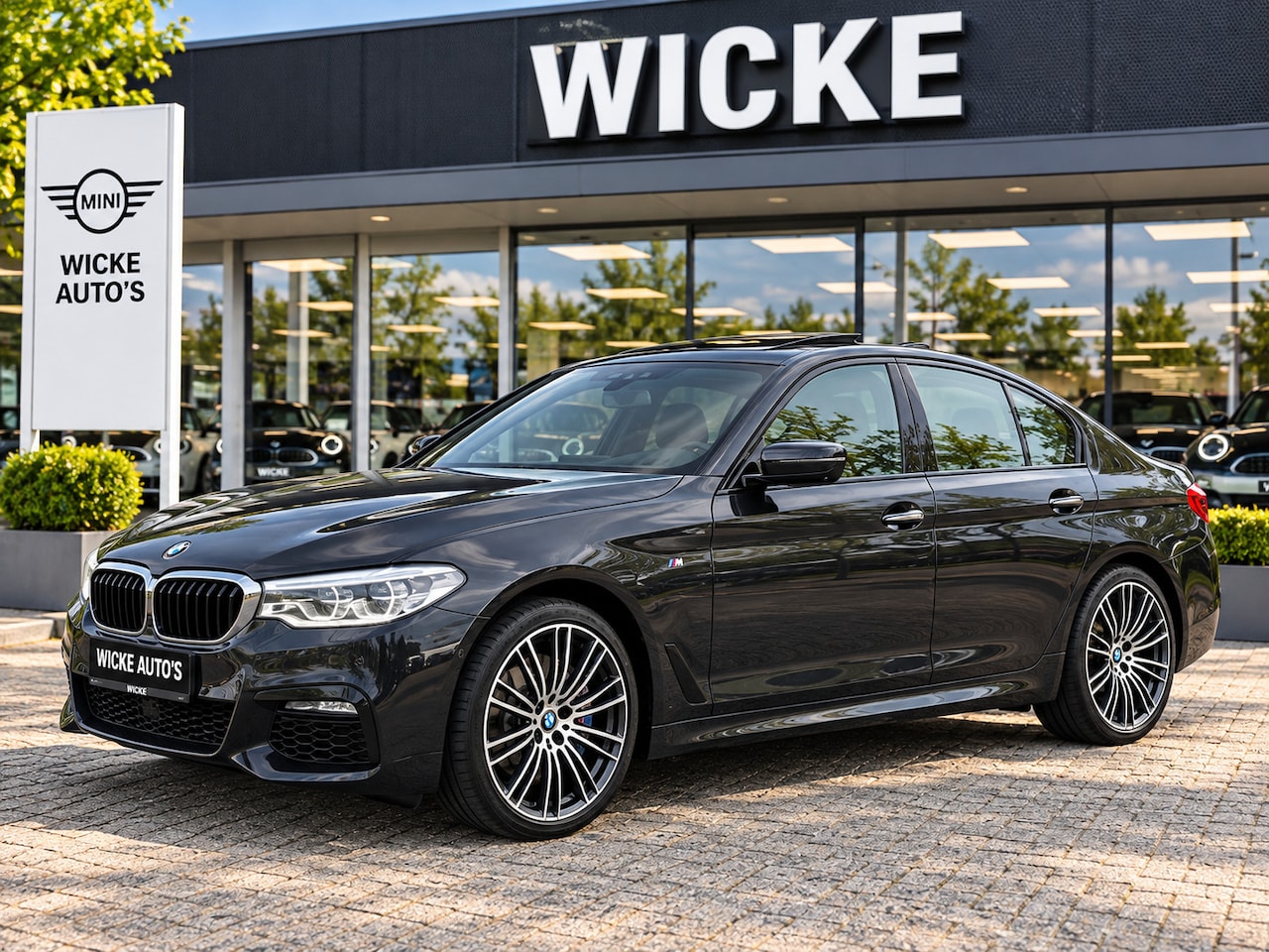 BMW 5-serie - 530i xDrive High Executive HUD Softclose Dakje camera - AutoWereld.nl