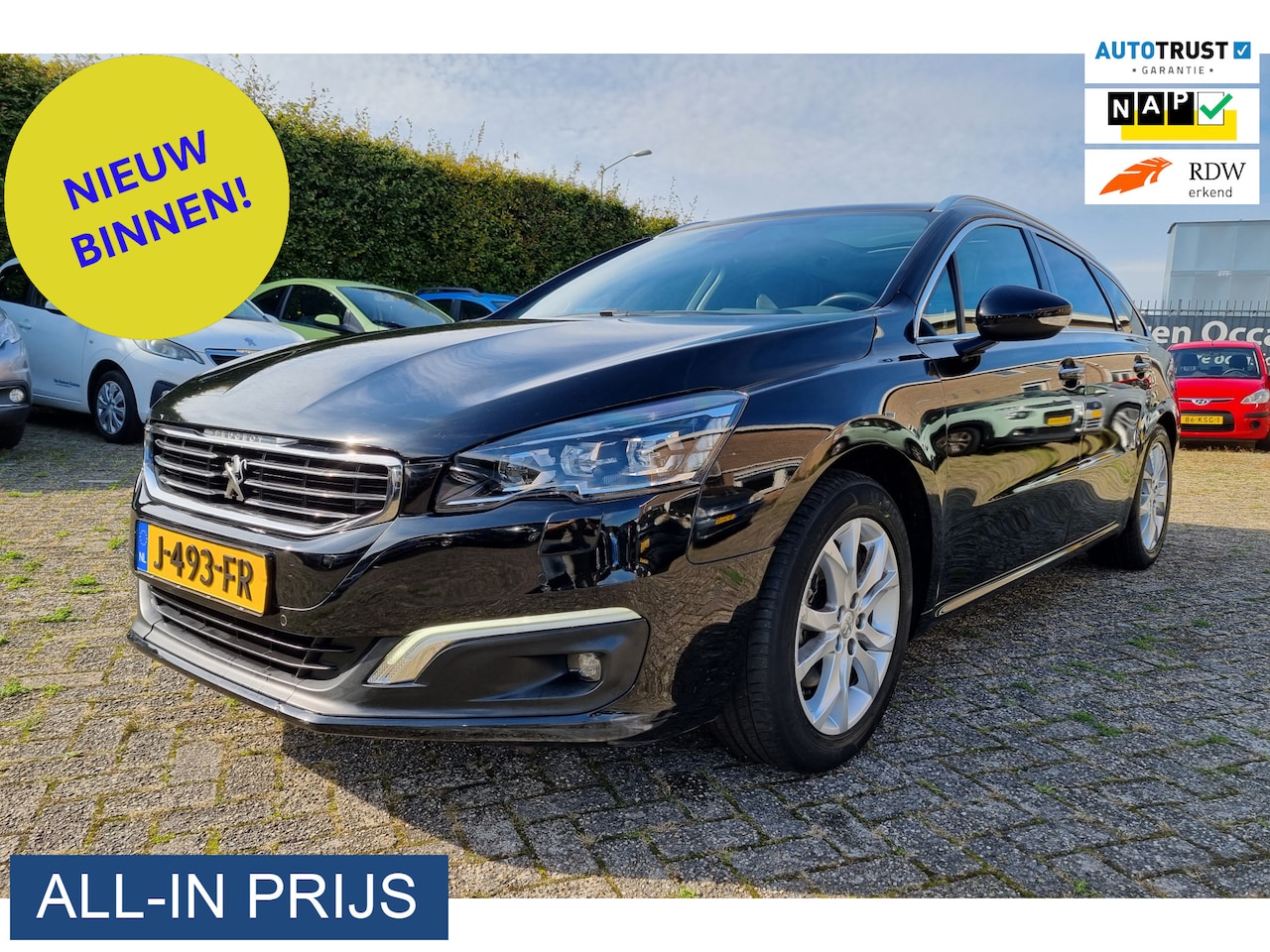 Peugeot 508 SW - 1.6 e-THP Blue Lease GT-line Pack ✅PANODAK ✅TREKHAAK ✅COMPLETE AUTO! - AutoWereld.nl