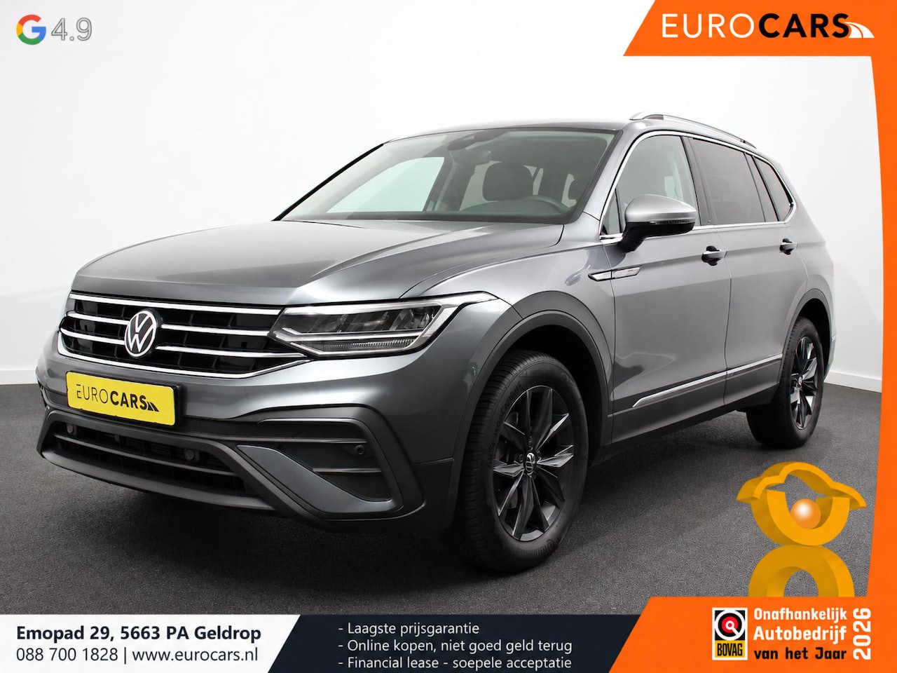 Volkswagen Tiguan Allspace - 1.5 TSI DSG Life 7p. Navigatie Adaptieve Cruise Control Camera Elektrische Achterklep Elek - AutoWereld.nl