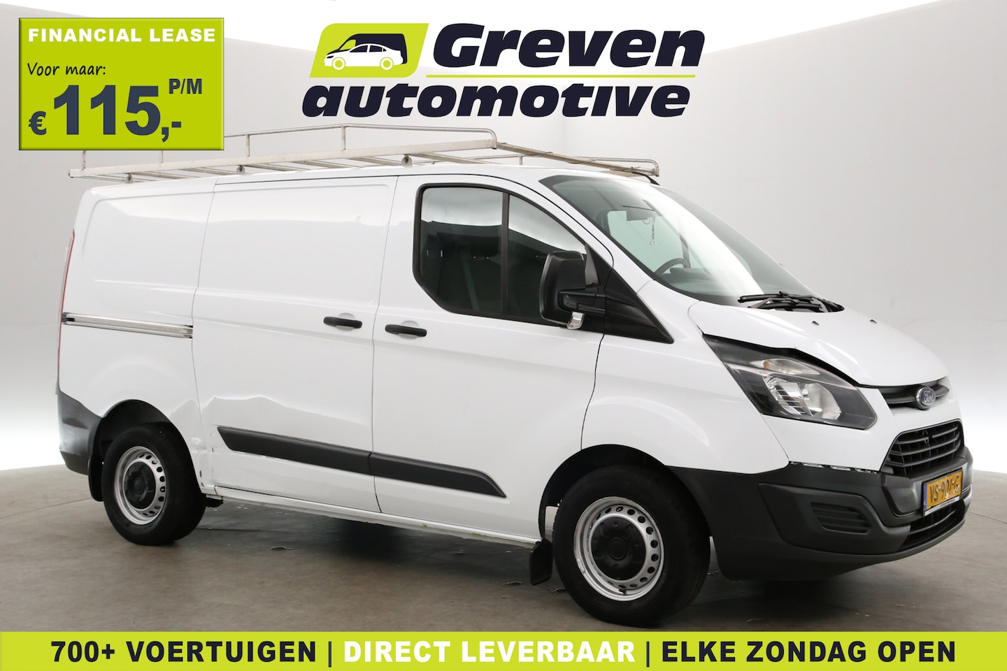 Ford Transit Custom - 2.2 TDCI L1H1 | Airco | Camera | 3 Zits | Imperiaal | Trekhaak - AutoWereld.nl