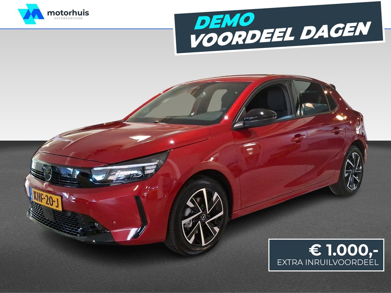 Opel Corsa - 1.2 Turbo Hybrid 110pk eDCT GS Intellilux LED Matrix | Camera | ECC Voorraad Voordeel € 6. - AutoWereld.nl