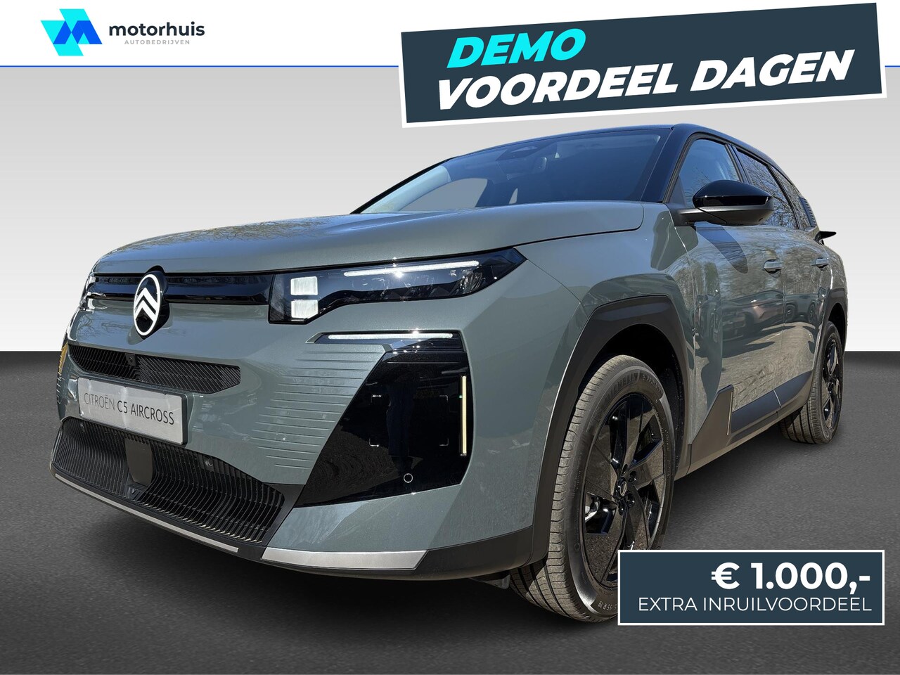 Citroën C5 Aircross - | Business Hybrid 145pk Automaat | Elektrisch achterklep | Stuurwiel verwarming | | 10'' d - AutoWereld.nl