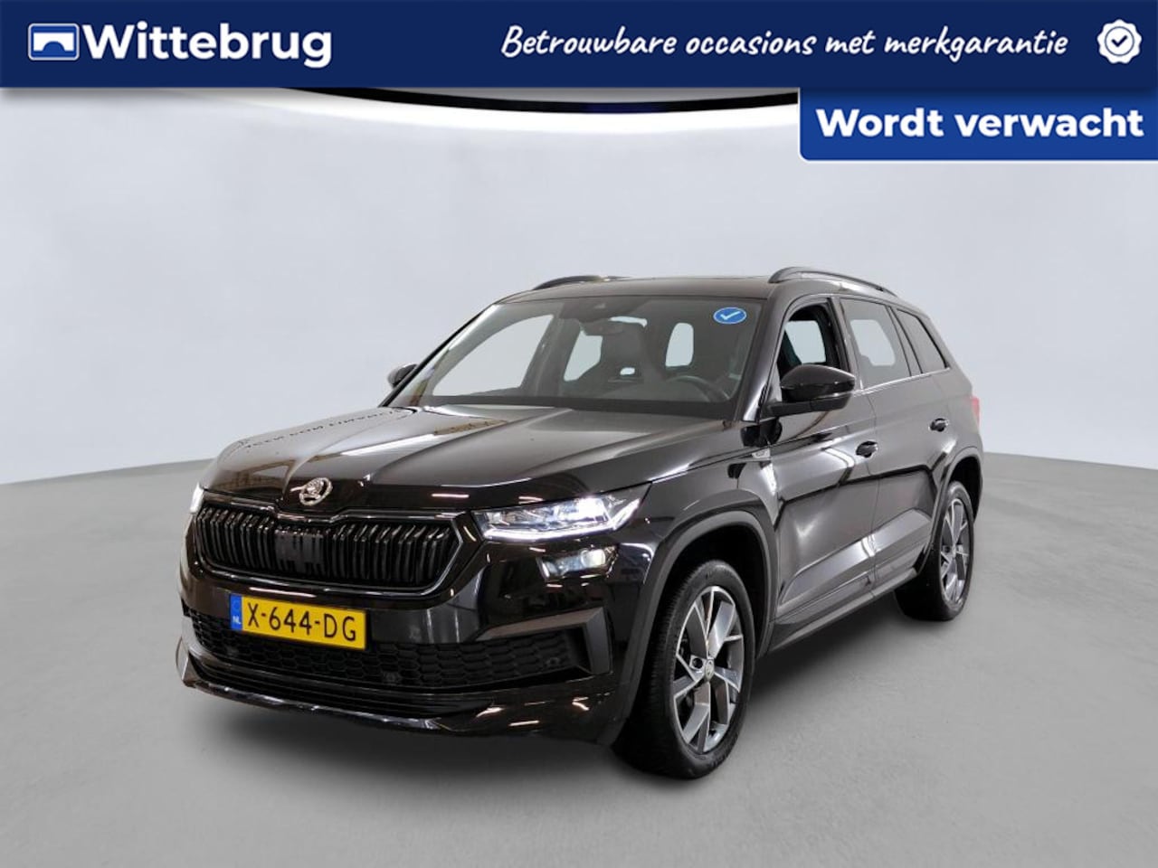 Skoda Kodiaq - 1.5 TSI 150pk Sportline Tour Edition DSG Automaat / Panorama schuifk dak / LM 19 inch / Na - AutoWereld.nl