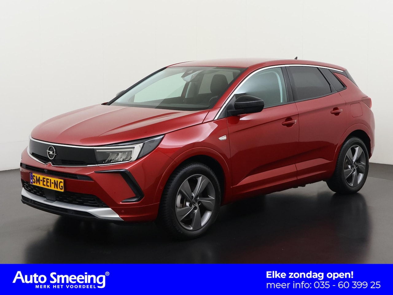 Opel Grandland - 1.6 Turbo Plug-In Hybrid Elegance | Trekhaak | Leder | Stoelventilatie/verwarming | Zondag - AutoWereld.nl