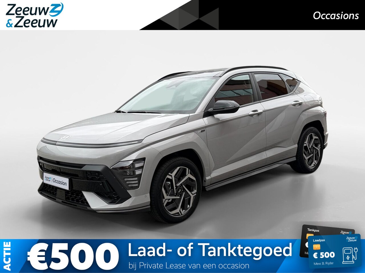 Hyundai Kona - 1.6 GDI HEV N Line Sky | Schuif-/kantel dak | 360 camera | Apple Carplay/ Android Auto | S - AutoWereld.nl