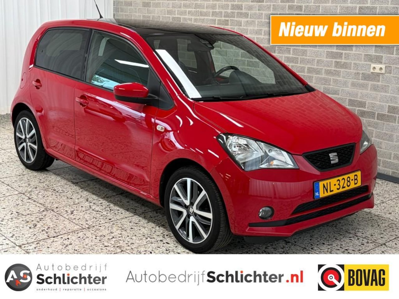 SEAT Mii - 1.0 Sport Connect Airco/Cruise/Schuifdak/Cruise/LM-Velgen/PDC - AutoWereld.nl