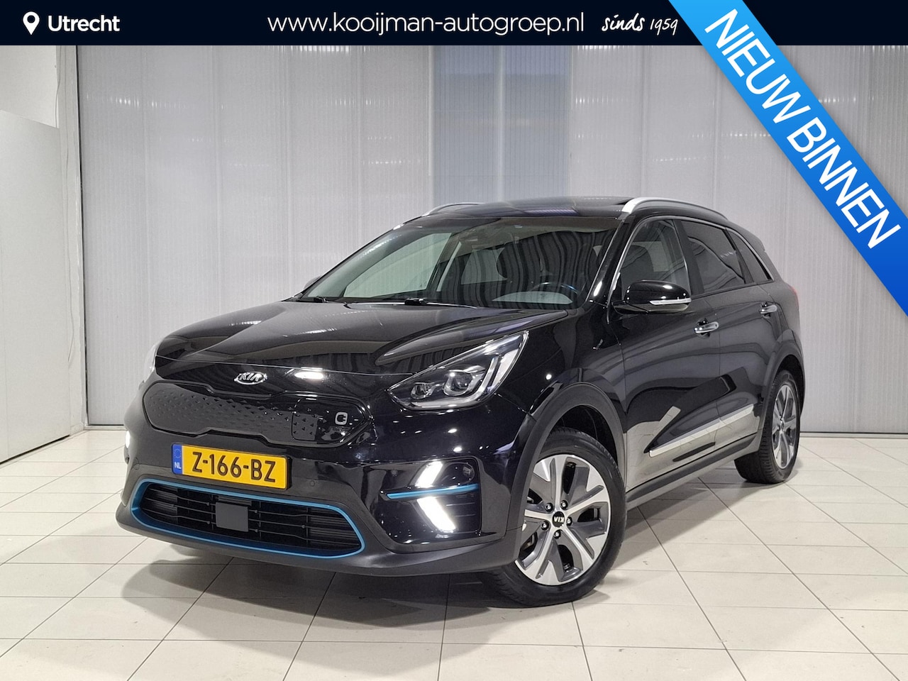 Kia e-Niro - DynamicPlusLine 64 kWh SOH 100%, Stoel en stuur verwarming, Schuif kantel dak, Apple Carpl - AutoWereld.nl