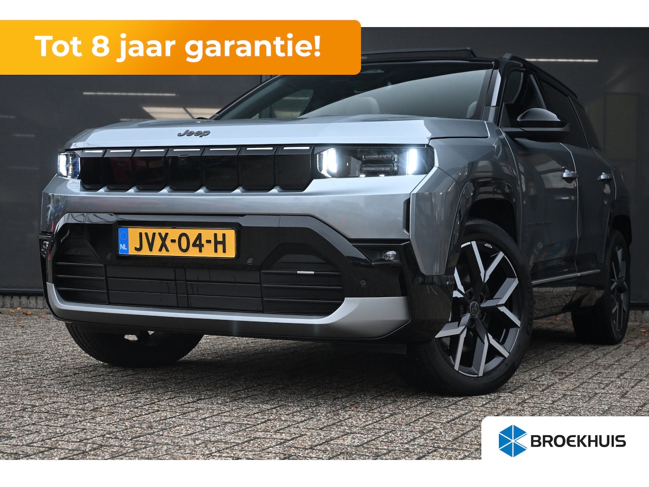 Jeep Compass - First Edition 74 kWh Tot 8 Jaar Garantie! | Premium + Convience Pack | Schuif-/Kanteldak | - AutoWereld.nl