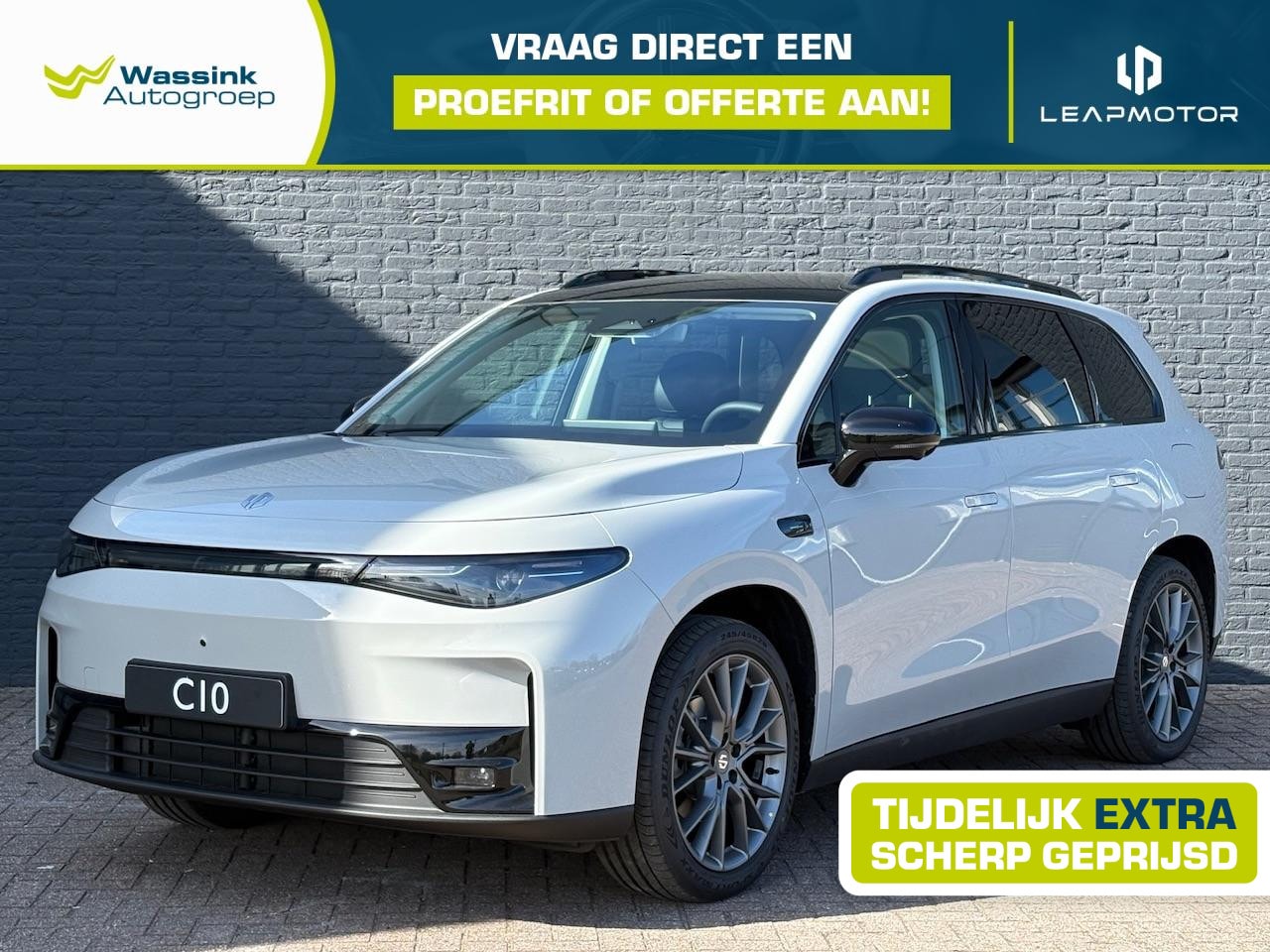Leapmotor C10 - REEV 28,4 kWh 215pk Design | 950 Km WLTP | | Adaptieve Cruise Control | Stoelverwarming | - AutoWereld.nl
