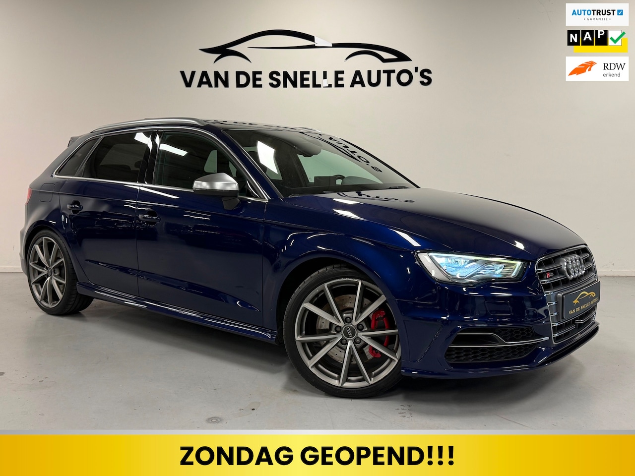 Audi A3 Sportback - 2.0 TFSI S3 quattro Pro Line Plus 2.0 TFSI S3 quattro Pro Line Plus - AutoWereld.nl