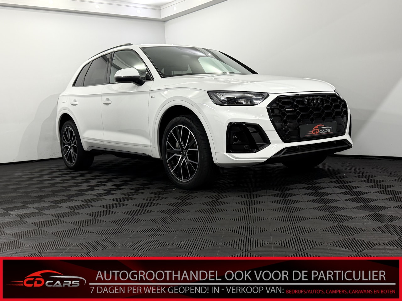Audi Q5 - 55 TFSI e quattro Competition S-line Half leder, Navi, Parkeersensoren, Stoelverwarming, V - AutoWereld.nl