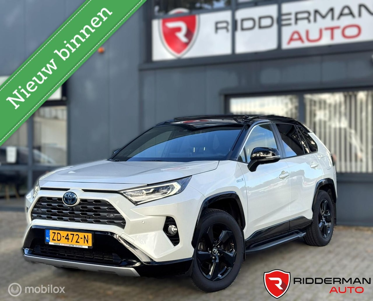 Toyota RAV4 - 2.5 Hybrid AWD Bi-Tone|Panorama||JBL|Trekhaak - AutoWereld.nl