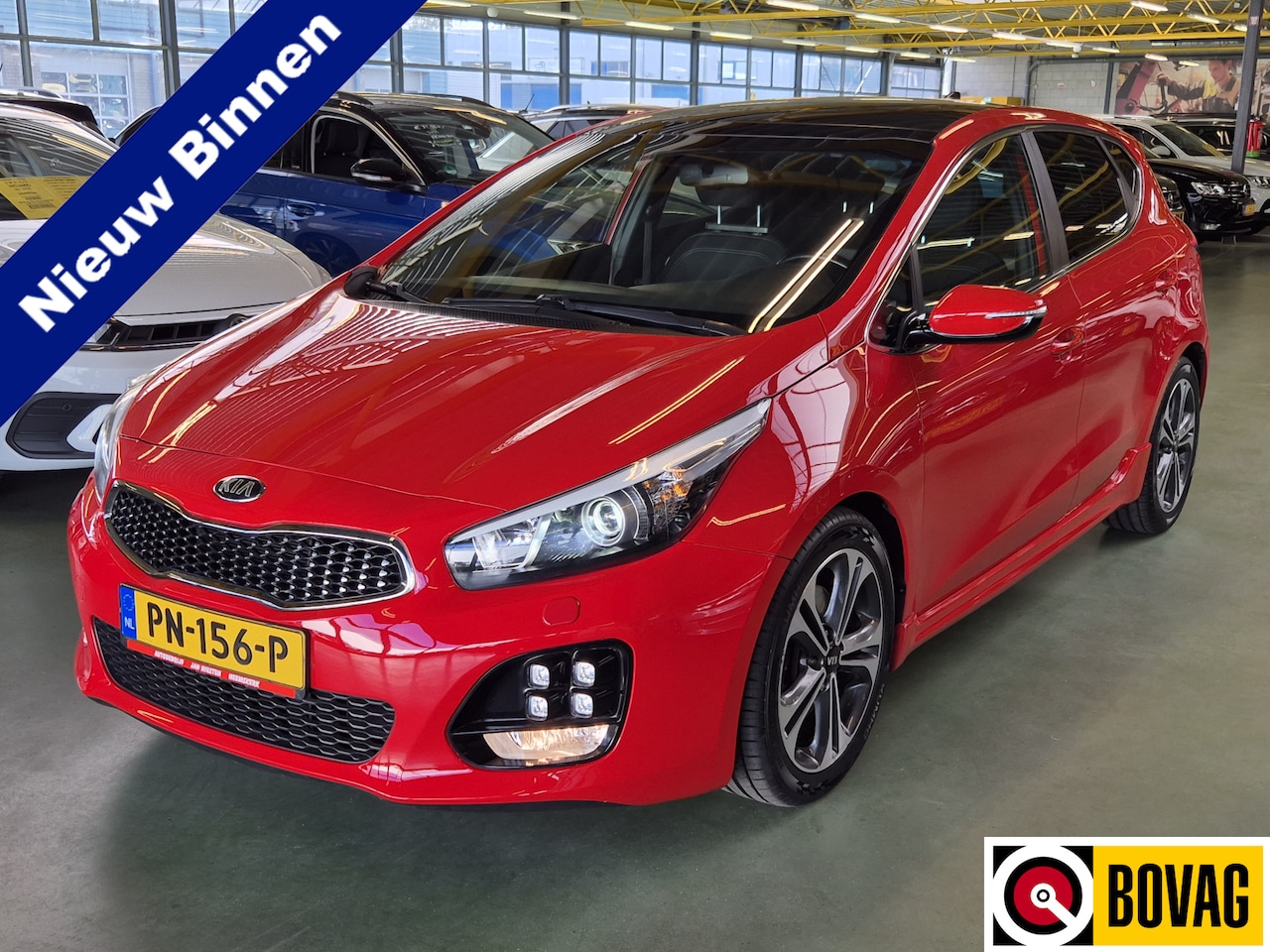 Kia Cee'd - 1.0 T-GDi GT-Line -120pk- | Trekhaak | Panoramadak | Stoel- & Stuurverwarming | Rijklaarpr - AutoWereld.nl