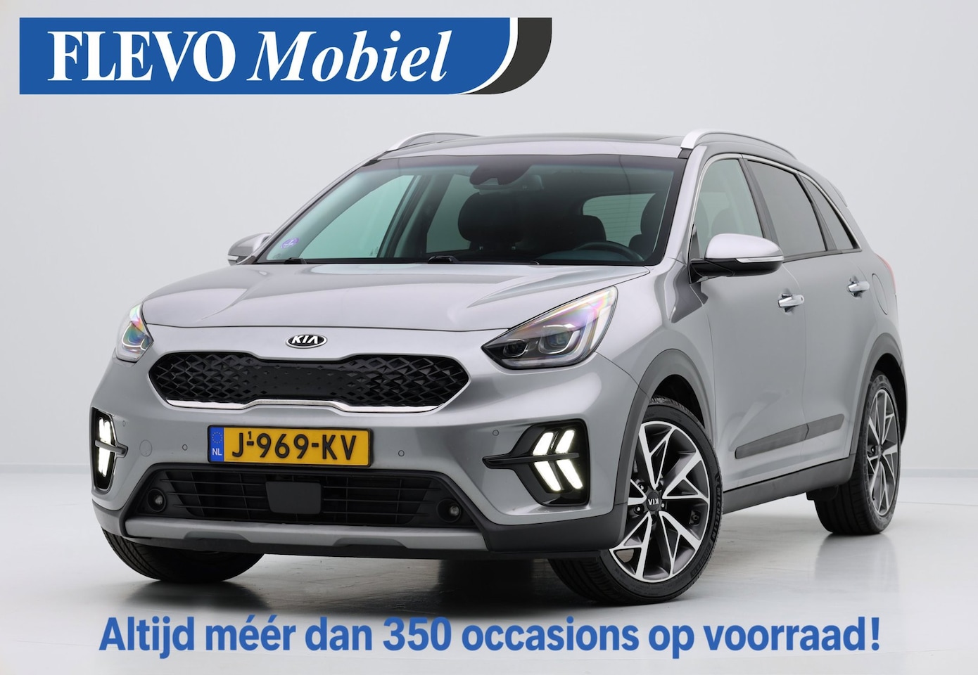 Kia Niro - 1.6 GDi Hybrid ExecutiveLine Aut. Pano|Stoelverw./Koeling|CarPlay|Leder|Cam|JBL - AutoWereld.nl