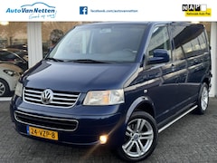Volkswagen Transporter - 2.5 TDI 174pk AUTOMAAT, Dubbele Cabine, Airco, Cruise, Lmv, Trekhaak, Pdc,