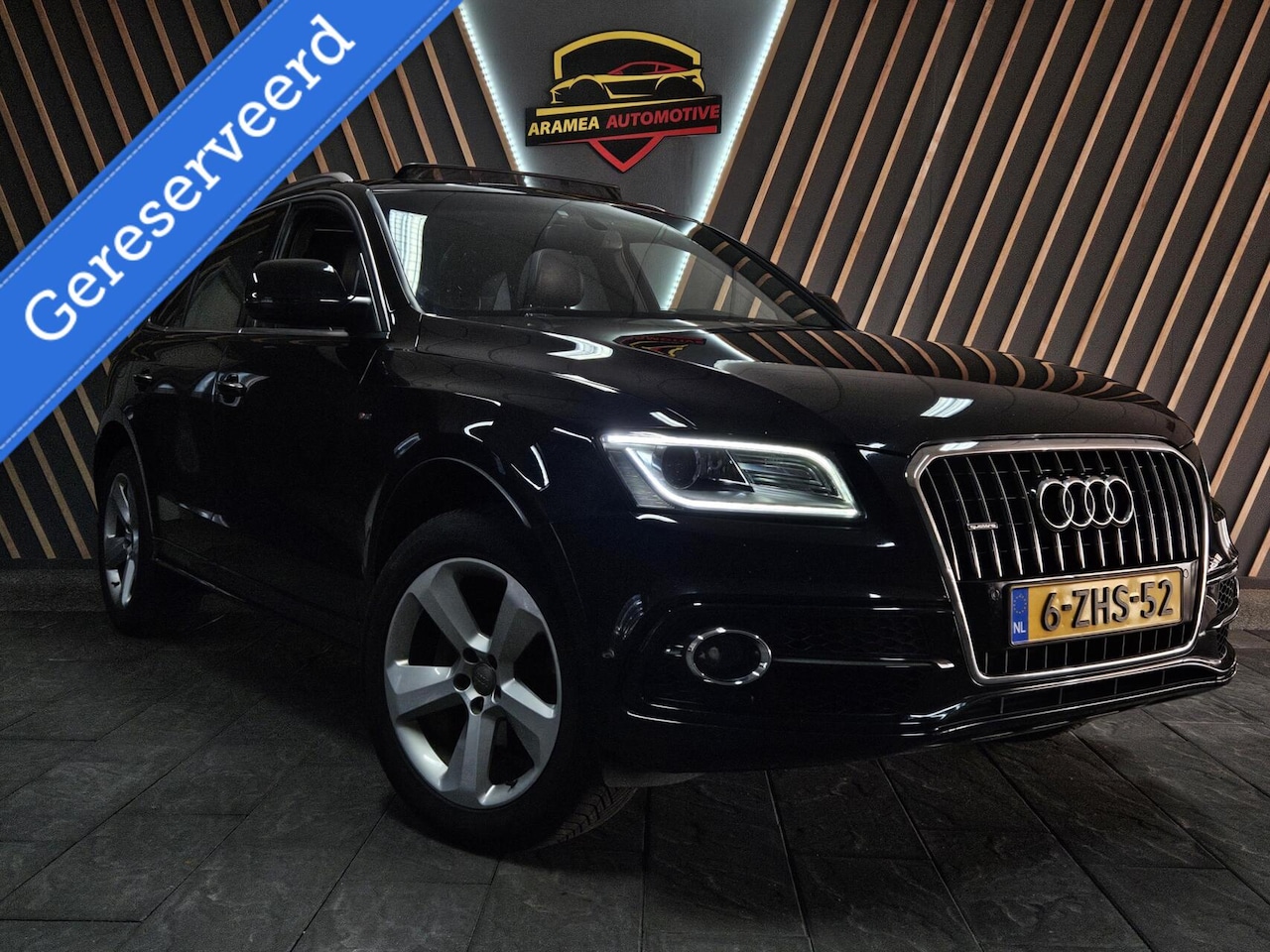 Audi Q5 - 2.0 TFSI quattro|Trekhaak|Pano|Parkeer sensoren|Navi|S-line Sport Edition - AutoWereld.nl