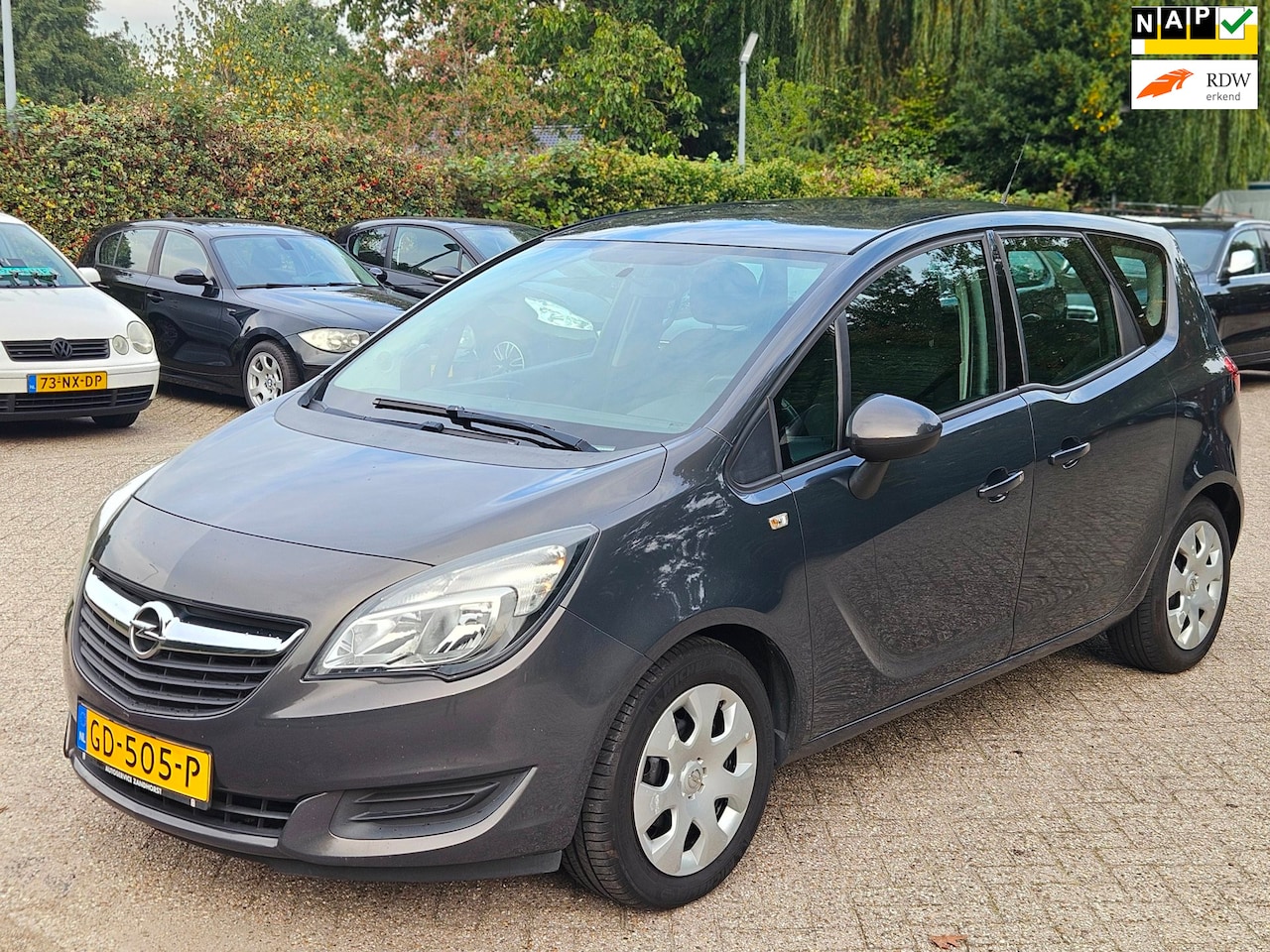 Opel Meriva - 1.4 Turbo Edition LPG G3|AIRCO|CruiseControle|Km Nap|NW APK 11-2027! - AutoWereld.nl