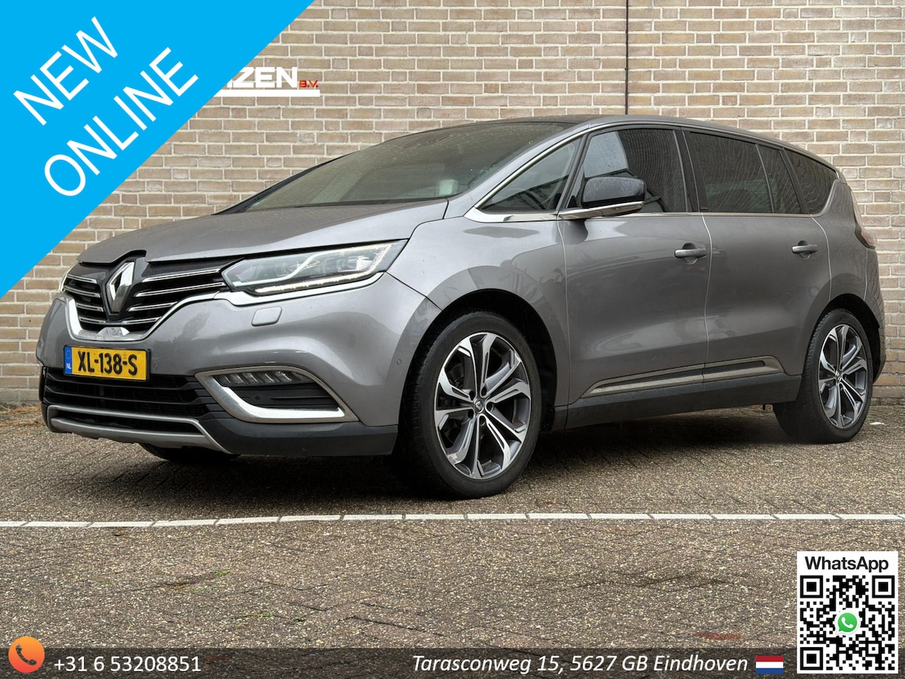 Renault Espace - 1.6 dCi Initiale Paris 7p. | Pano | HUD | Camera | Leder | Cruise | Climate | Navi | Stoel - AutoWereld.nl