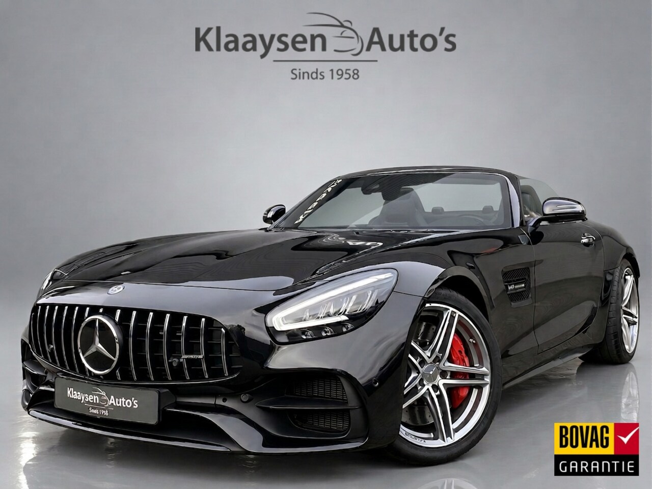 Mercedes-Benz AMG GT Roadster - C 4.0 Premium V8 577 pk AUT. | dealer onderhouden | achteras besturing | memory stoel | ad - AutoWereld.nl