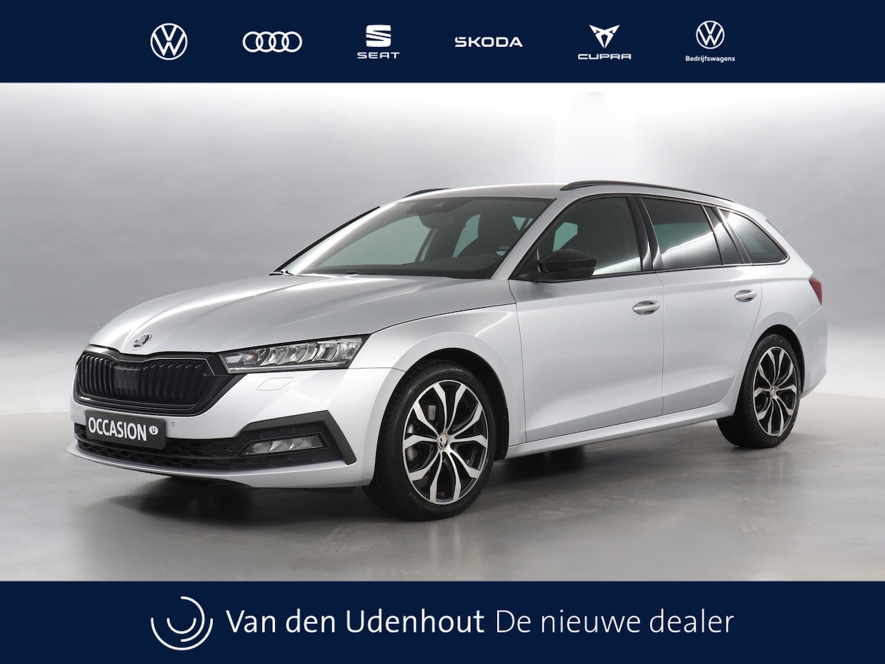 Skoda Octavia Combi - 1.5 e-TSI 150pk Business Edition Plus DSG / Navigatie / Stoelverwarming / Camera / Trekhaa - AutoWereld.nl