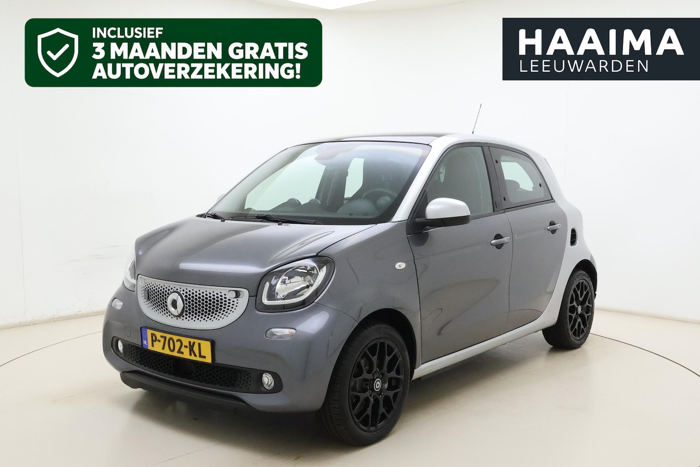 Smart Forfour - EQ prime 18 kWh SOH:93% | Panoramadak | Weinig kilometers | Volledig elektrisch | Climate - AutoWereld.nl