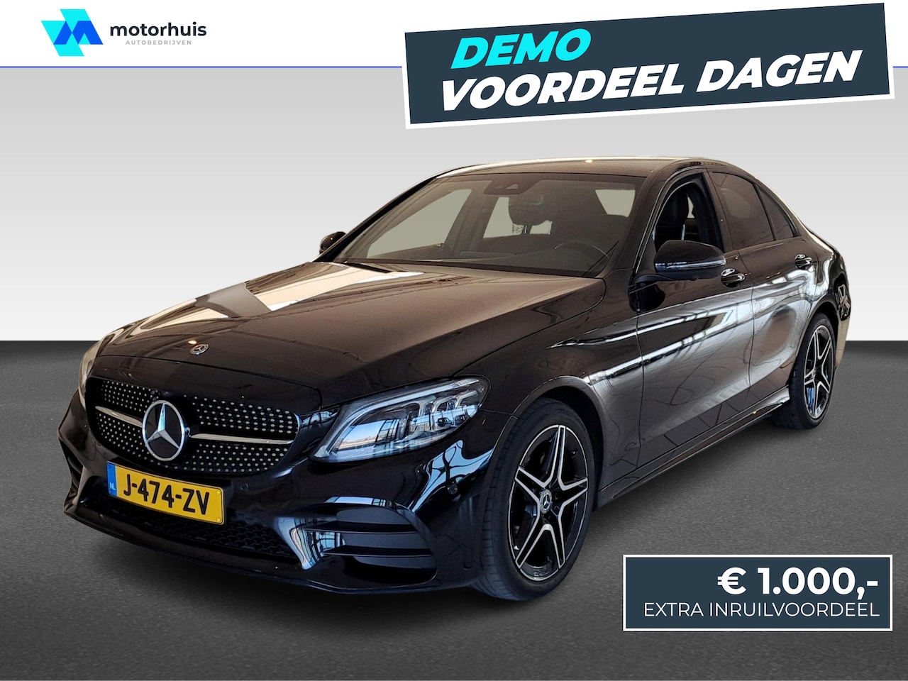 Mercedes-Benz C-klasse - C180 156pk 9G-TRONIC Automaat Business Solution AMG - AutoWereld.nl