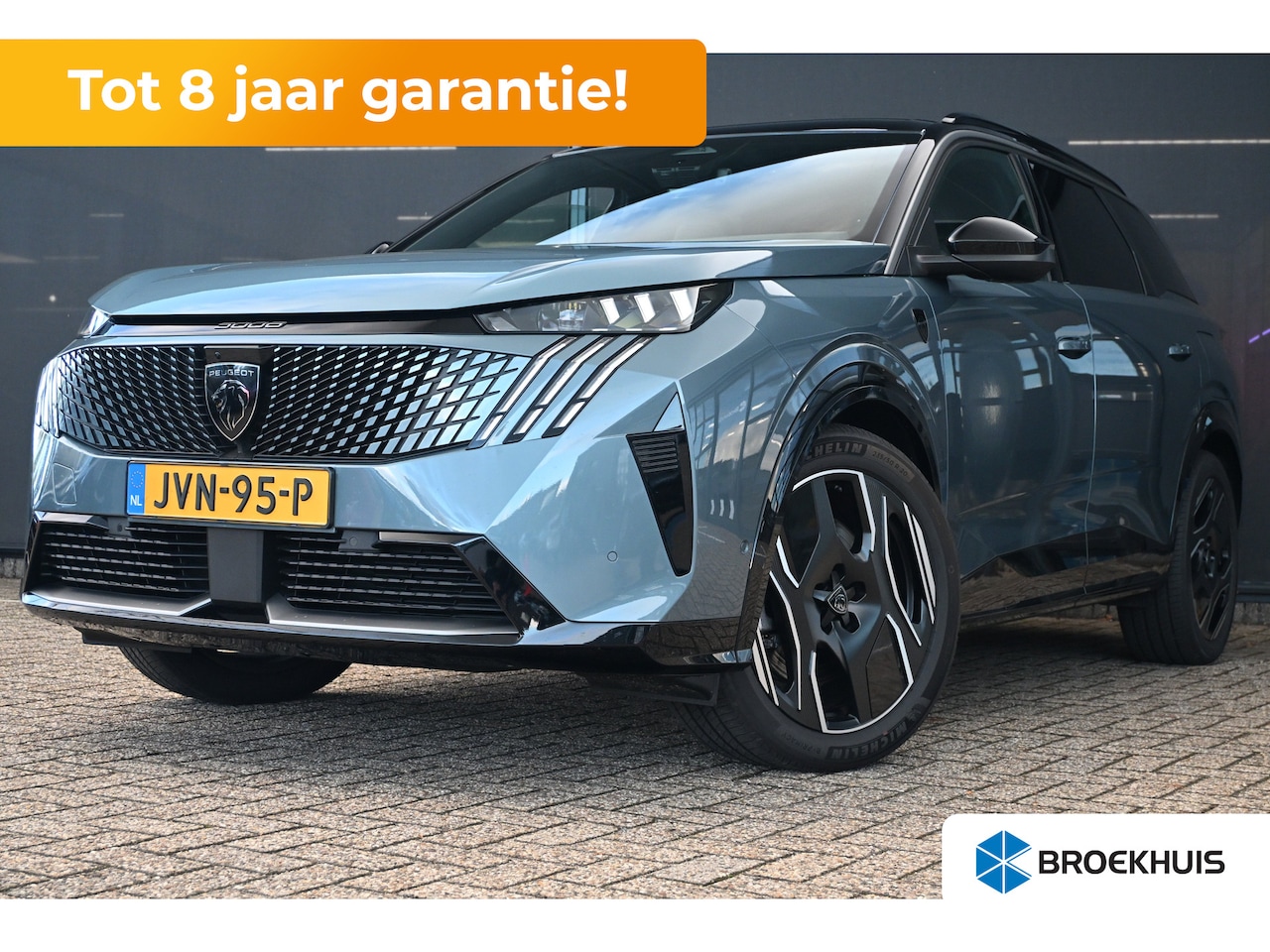 Peugeot e-5008 - GT Exclusive 73 kWh 7p Tot 8 Jaar Garantie! | Afn. Trekhaak | Vol-Leder | Massage | Elektr - AutoWereld.nl