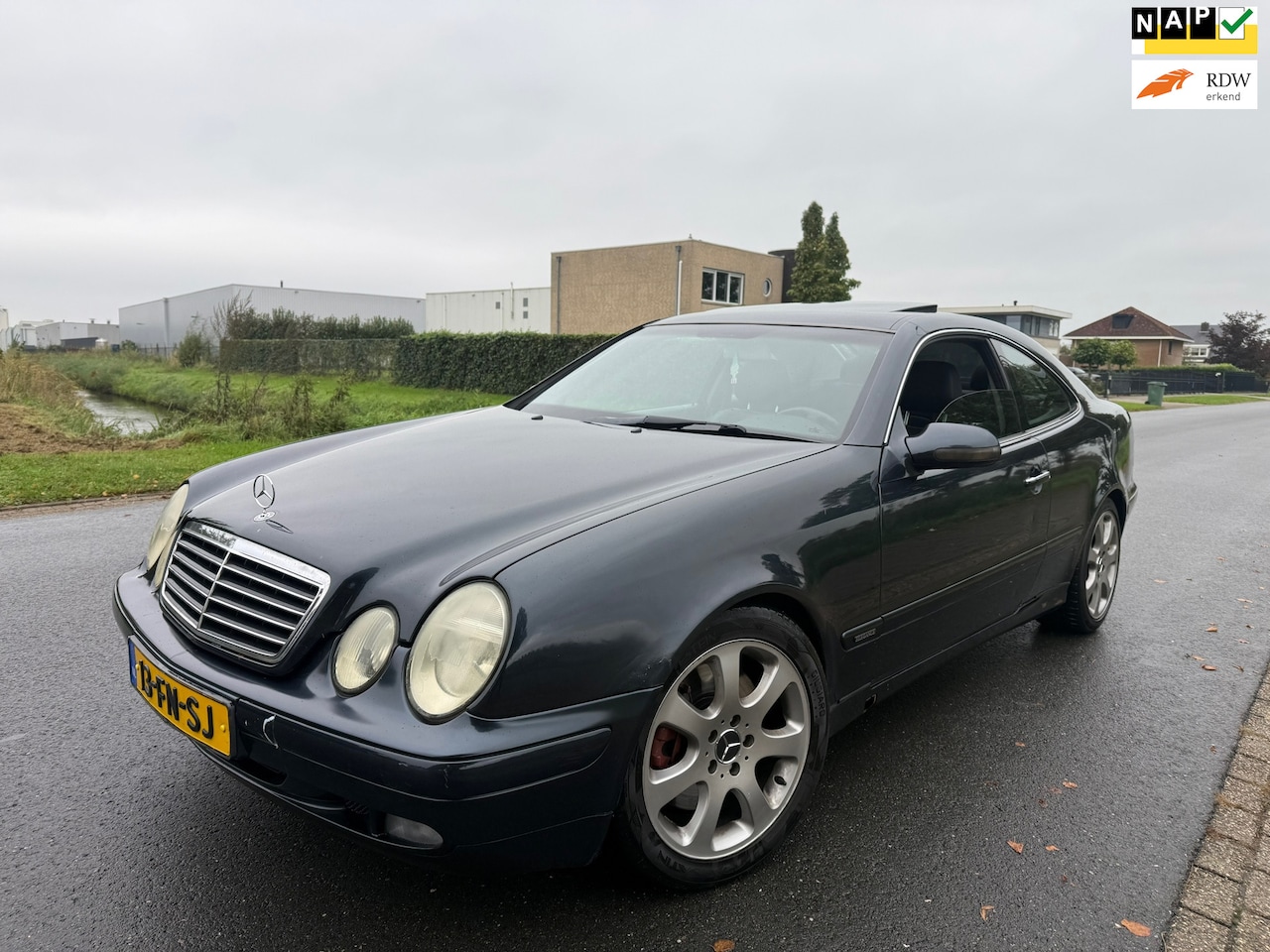 Mercedes-Benz CLK-klasse Coupé - 430 Elegance NAP/APK/CLIMA/DAKJE/LEER - AutoWereld.nl