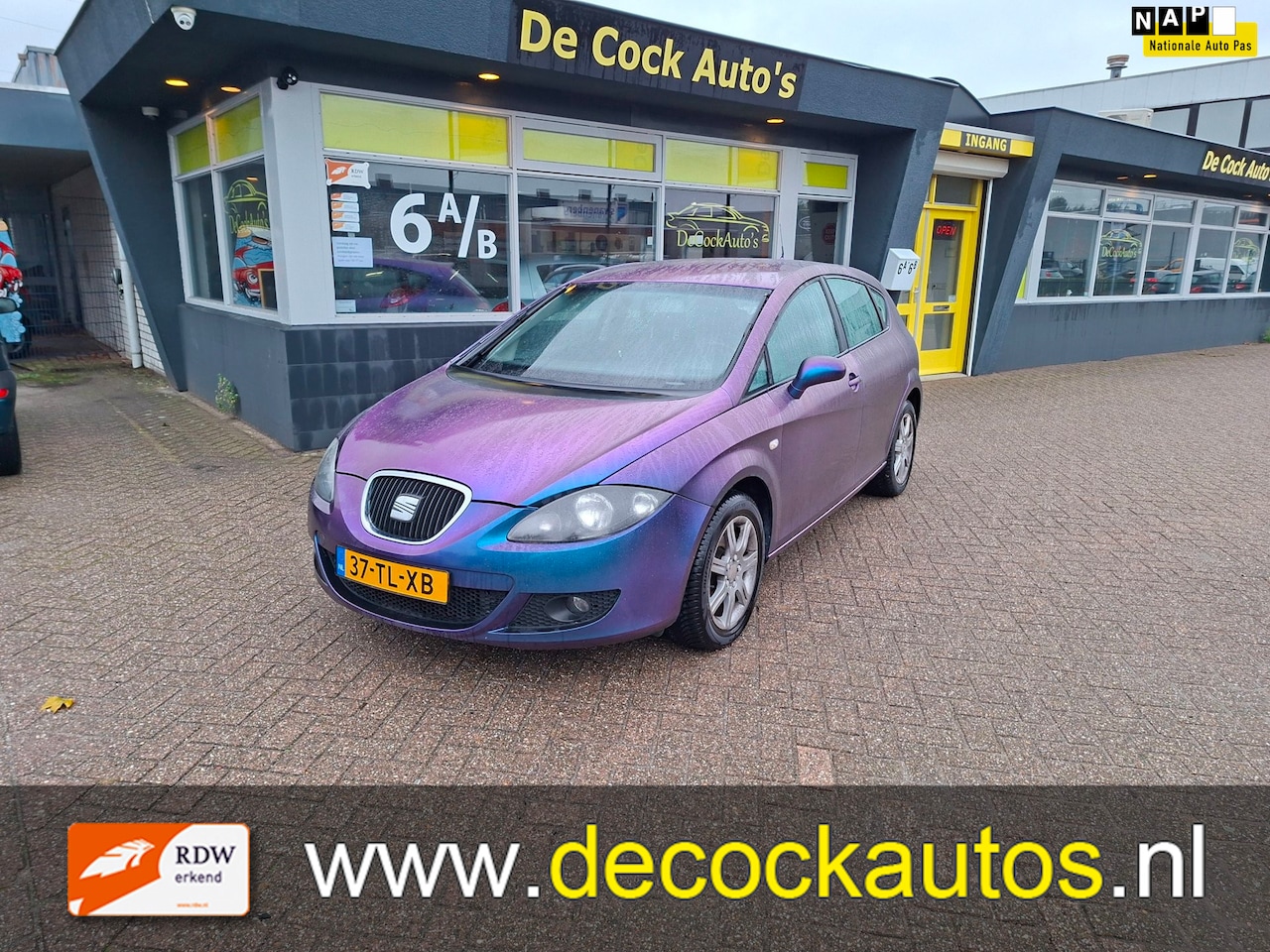 SEAT Leon - 1.6 Stylance/CAMO KLEUR - AutoWereld.nl