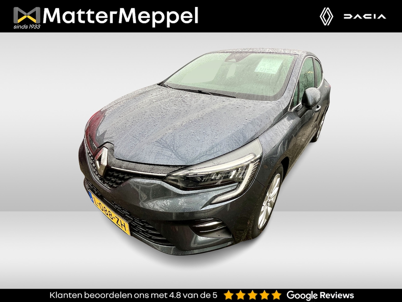 Renault Clio - 1.6 E-Tech Full Hybrid 140 Intens | Parkeersensoren | Climate Control | DAB | Apple Carpla - AutoWereld.nl